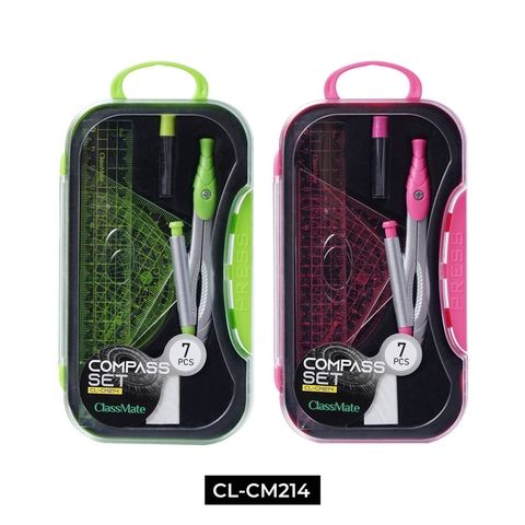 Set compass 7 món CL-CM214 Classmate (12/96) – HIỆU SÁCH MAI