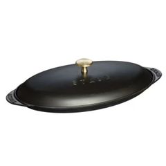  Chảo gang oval Staub 31cm 0.7L 