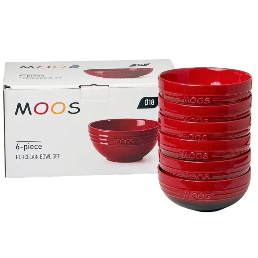 Combo 6 bát đĩa Moos