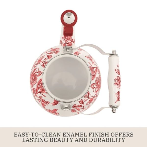 Ấm đun bếp từ The Pioneer Woman Agatha Enamel 1.9 lít