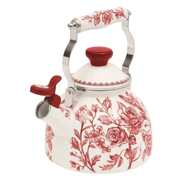 Ấm đun bếp từ The Pioneer Woman Agatha Enamel 1.9 lít