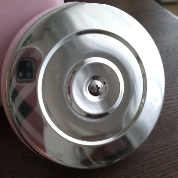 Ấm đun nước Le Creuset Demi 1.1L màu hồng có còi