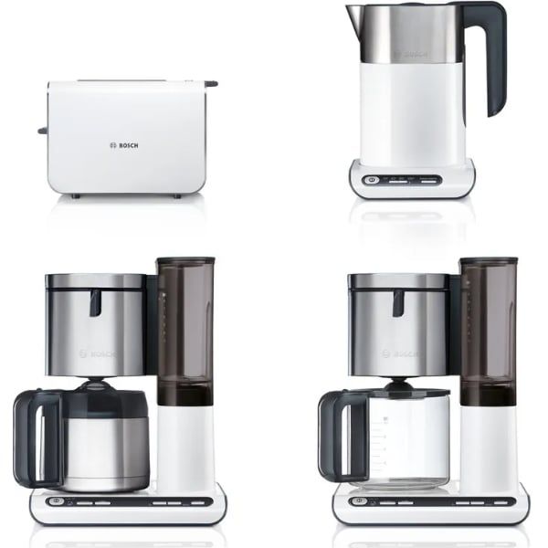 Ấm Siêu Tốc Bosch TWK8611P 1.5L 2400W - Màu trắng