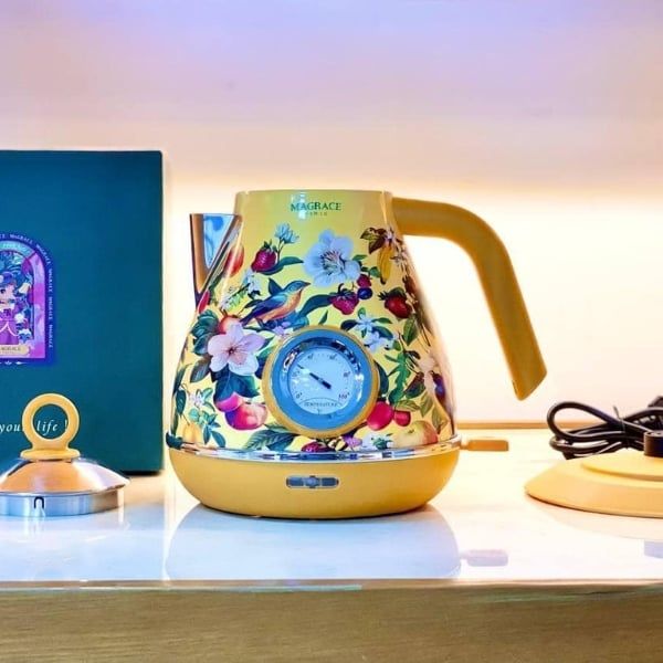 Ấm siêu tốc Magrace Paris 1.7L 1850W - Màu Vàng