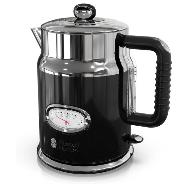 Ấm siêu tốc Russell Hobbs Retro 1.7 lít - Màu đen KE5550BKR 2400W