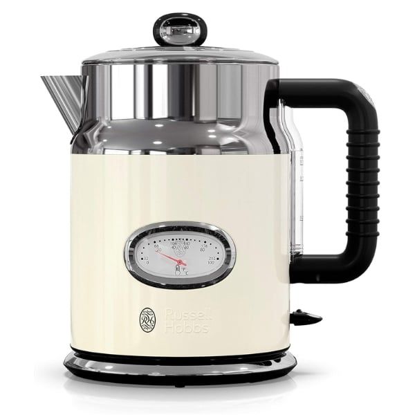 Ấm siêu tốc Russell Hobbs Retro 1.7 lít - Màu kem KE5550CRR 2400W