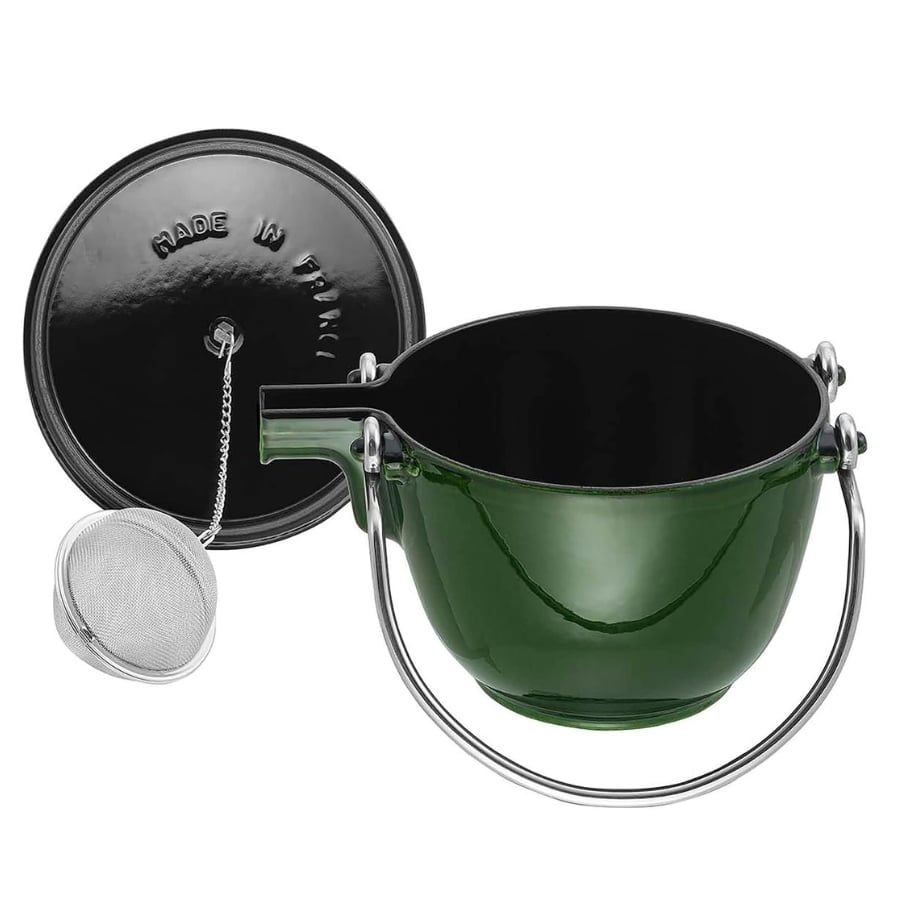 Ấm trà Staub 16.5cm 1.1L  - Màu húng quế