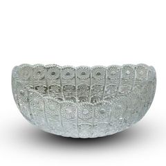  Âu thuyền pha lê mài Glass Ware M57 - Màu đỏ/ trong suốt 