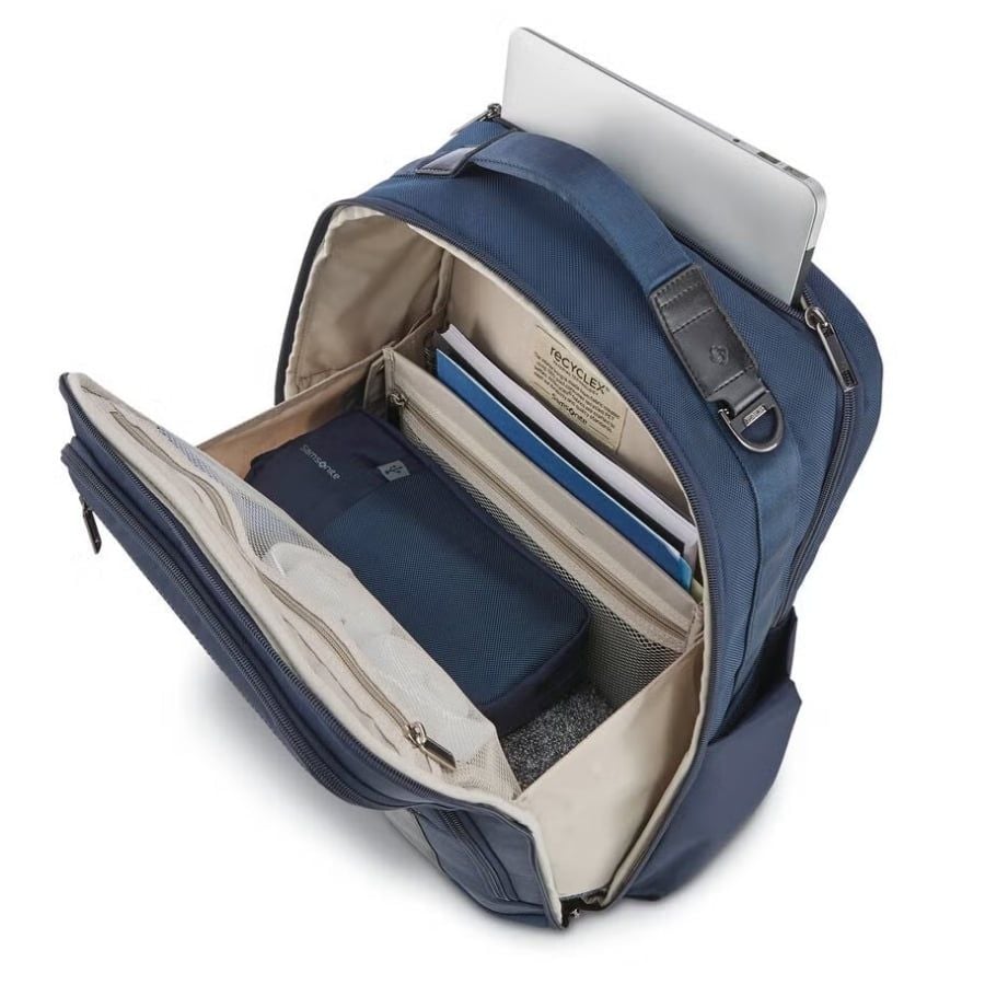 Balo laptop Samsonite NuRoad 17.3inch - Màu Xanh/Đen/Rêu