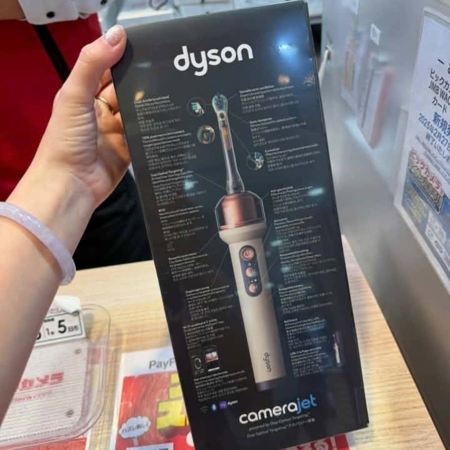 Bàn chải đánh răng điện Dyson CameraJet kiêm tăm nước