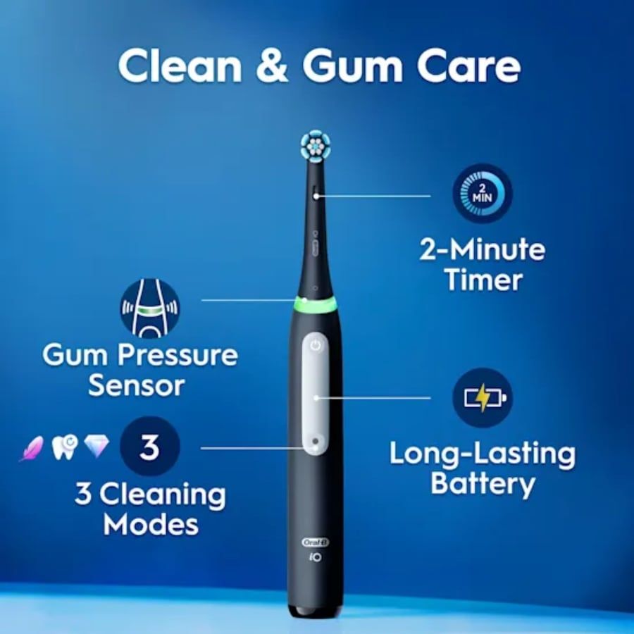 Set 2 Bàn chải đánh răng điện Oral-B iO Series 3 Duopack - Đức