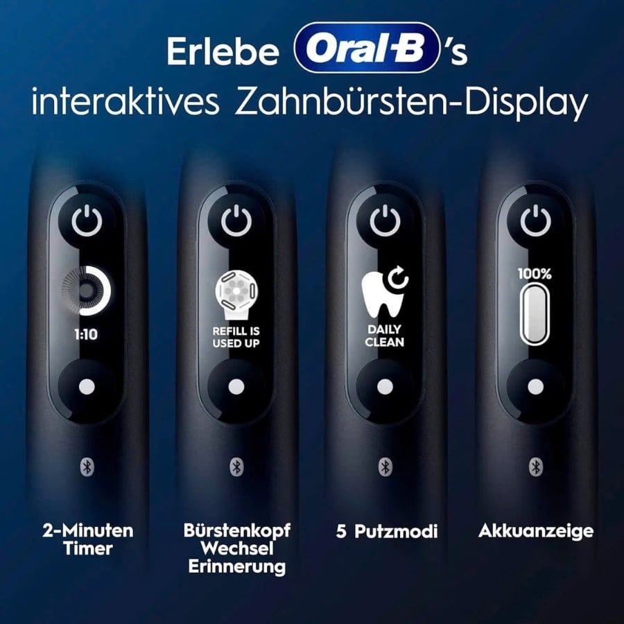 Bàn chải đánh răng điện Oral-B Oral-B iO Series 6 Màu đen kèm hộp