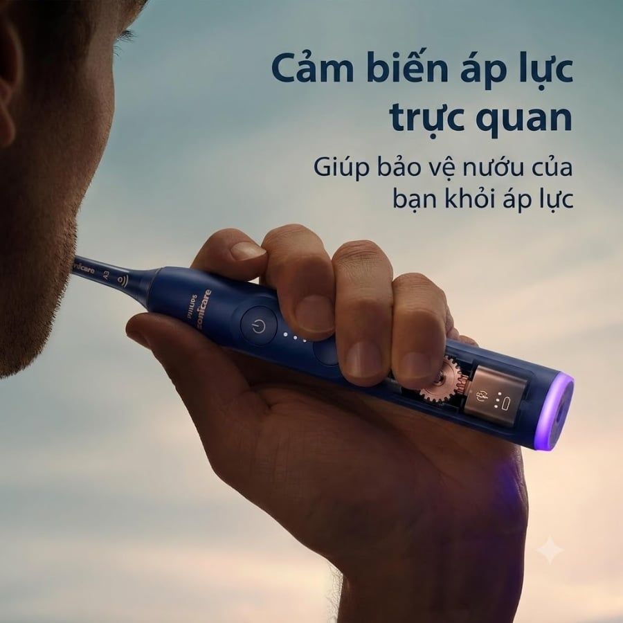 Bàn chải đánh răng điện Philips Sonicare 7300