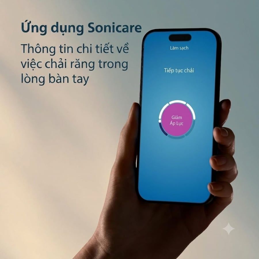 Bàn chải đánh răng điện Philips Sonicare 7300