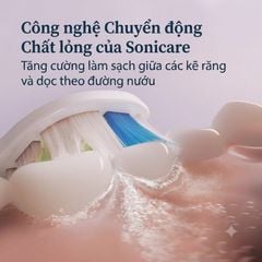  Set 2 bàn chải điện Philips Sonicare 3100 HX4072/41 - Màu trắng 