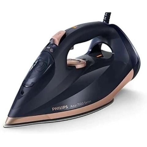 Bàn là hơi nước Philips Azur 7500 Series DST7510/80 3200W - Màu xanh navy