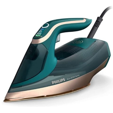 Bàn là hơi nước Philips Azur 8000 DST8030/70 3000W - Xanh Gold