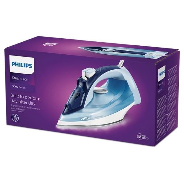 Bàn là hơi nước Philips DST5030/20 màu xanh/trắng