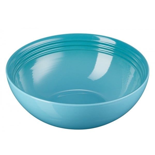Bát Tô Le Creuset 32cm màu xanh gốm sứ cao cấp - Made in Pháp