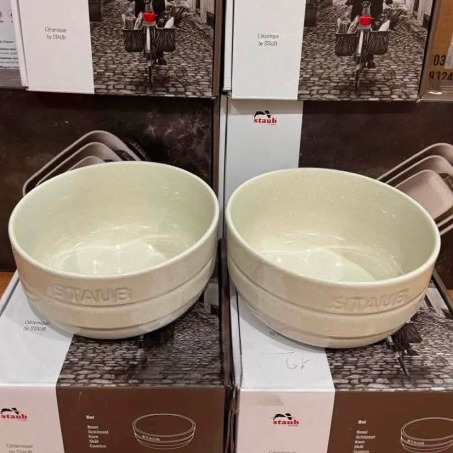 Bát tô Staub 17cm White Truffle