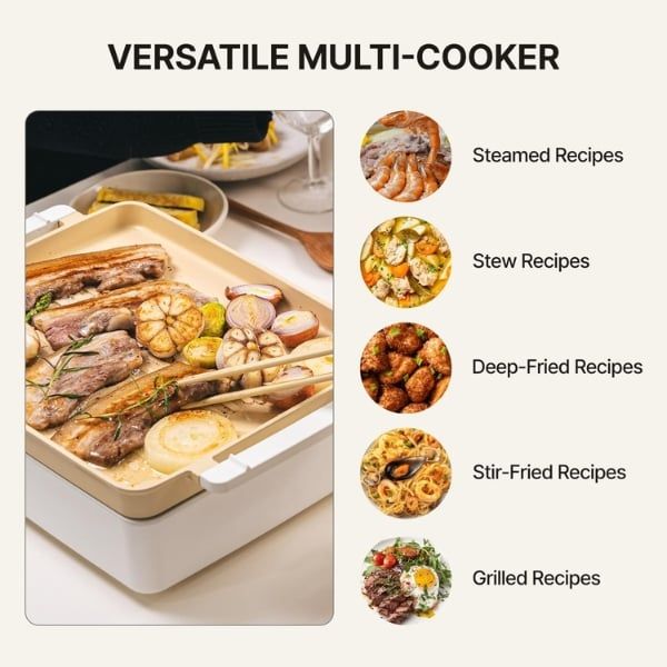 Bếp lẩu nướng đa năng Dr.Hows 3in7