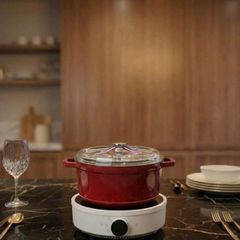  Bếp từ đơn Zwilling 26cm 2000W kèm nồi lẩu Staub 24cm 