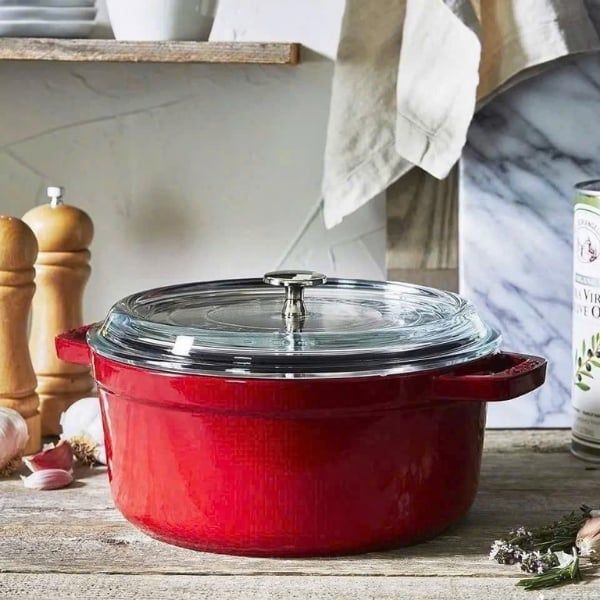 Bếp từ đơn Zwilling 26cm 2000W kèm nồi lẩu Staub 24cm