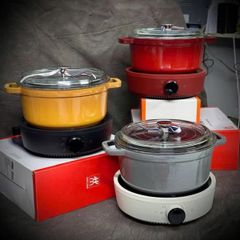  Bếp từ đơn Zwilling 26cm 2000W kèm nồi lẩu Staub 24cm 