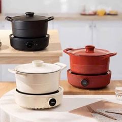  Bộ bếp từ đơn kèm nồi lẩu Zwilling 2000W - Màu Đỏ/Đen/Kem 