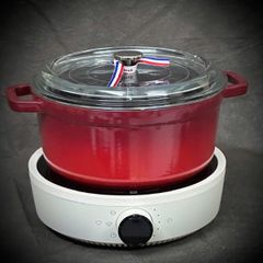  Bếp từ đơn Zwilling 26cm 2000W kèm nồi lẩu Staub 24cm 