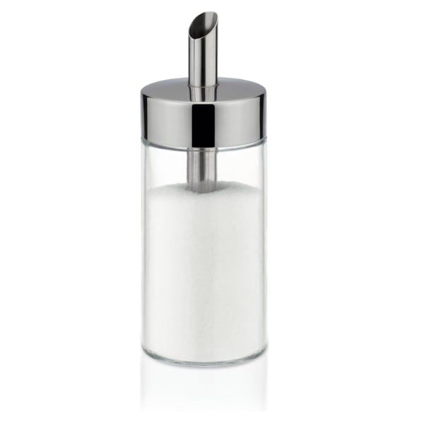 Bình đựng đường Tescoma Club 225ml, nắp thép không gỉ có vòi định lượng, tiện lợi khi sử dụng.