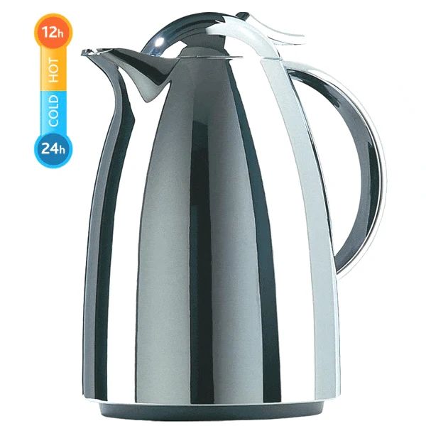Bình giữ nhiệt chân không Emsa 1L Auberge Quick-Tip Chrome