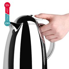  Bình giữ nhiệt chân không Emsa 1L Auberge Quick-Tip Chrome 