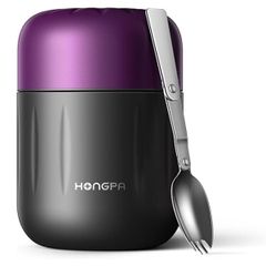  Bình giữ nhiệt đựng thực phẩm Hongpa 500ml – màu đen 