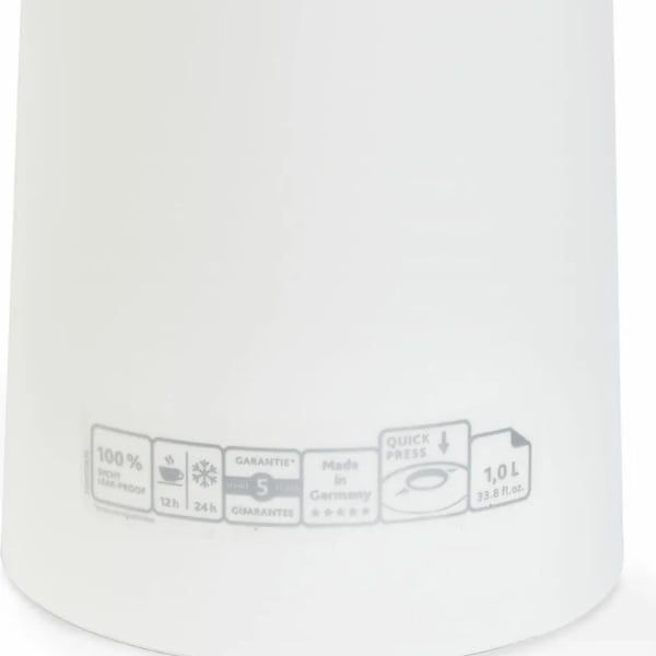 Bình giữ nhiệt Emsa Motiva 1L N41704 màu trắng