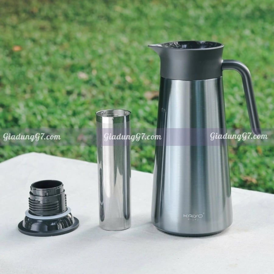 Bình giữ nhiệt kèm lọc trà Kaiyo 1.8L