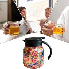 Bình giữ nhiệt kèm lõi lọc trà inox 316 800ml hoa anh thảo 