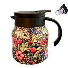  Bình giữ nhiệt kèm lõi lọc trà inox 316 800ml hoa lá cành 