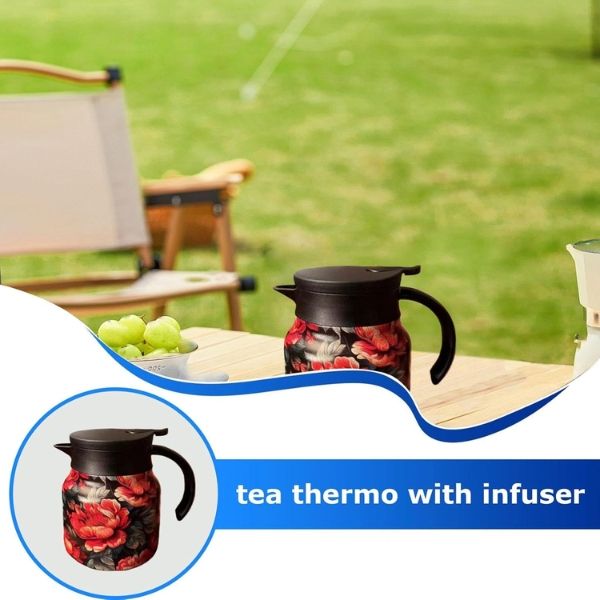 Bình giữ nhiệt kèm lõi lọc trà inox 316 800ml