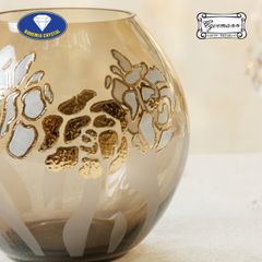  Bình hoa pha lê Egermann 18cm 8460 17700 