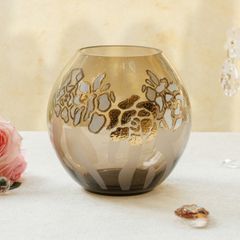  Bình hoa pha lê Egermann 18cm 8460 17700 