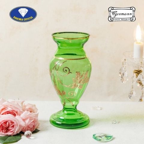 Bình hoa pha lê Egermann 25.5cm 83219 17541