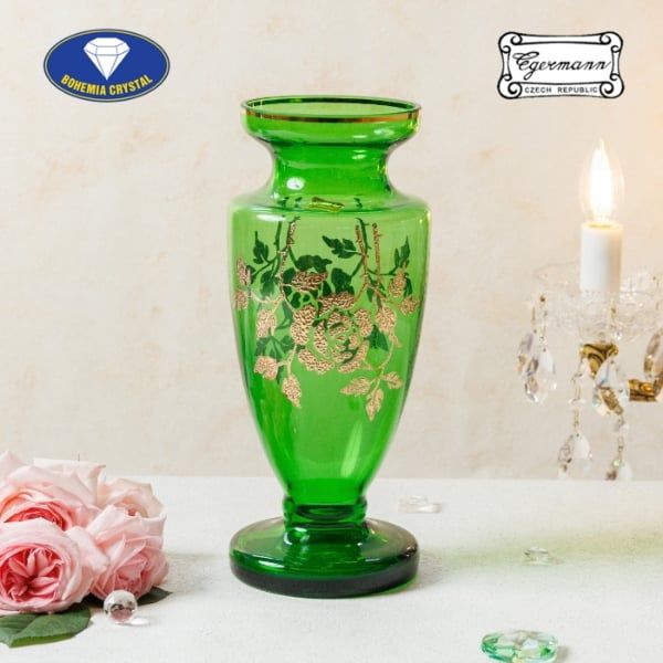 Bình hoa pha lê Egermann 30.5cm 8149 17675