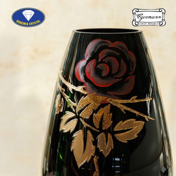 Bình hoa pha lê Egermann 30cm 8764E 17520