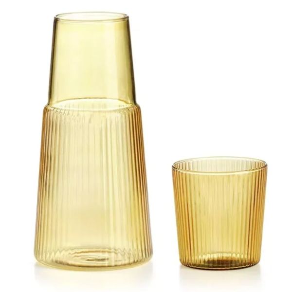 Bình nước có nắp Narciso 0.6L - Màu Vàng