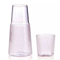 Bình nước có nắp Narciso 0.6L - Hồng