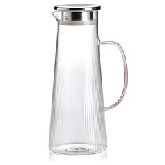 Bình nước Narciso Borosilicate 1.1L - Hồng