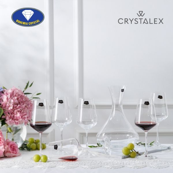 Bình thở rượu vang Bohemia 1500ml 31AA9