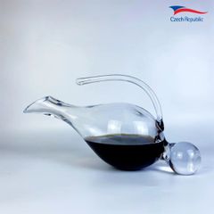  Bình thở rượu vang Bohemia 1500ml 3E675 