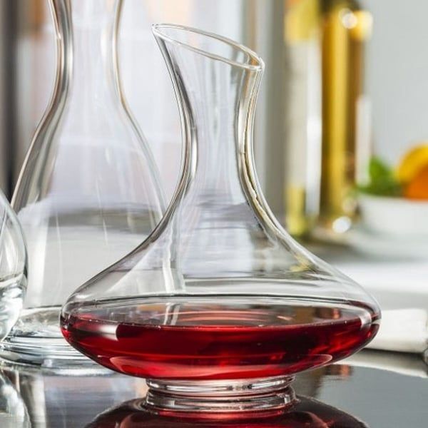 Bình thở rượu vang pha lê Bohemia 1200ml 31B01